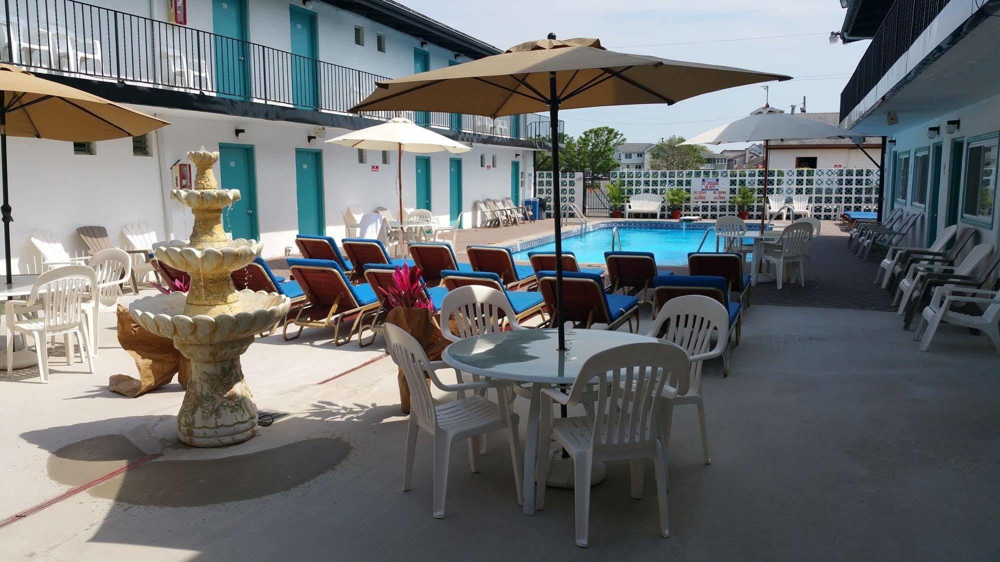 The Amethyst Beach Motel Point Pleasant Beach Exteriör bild