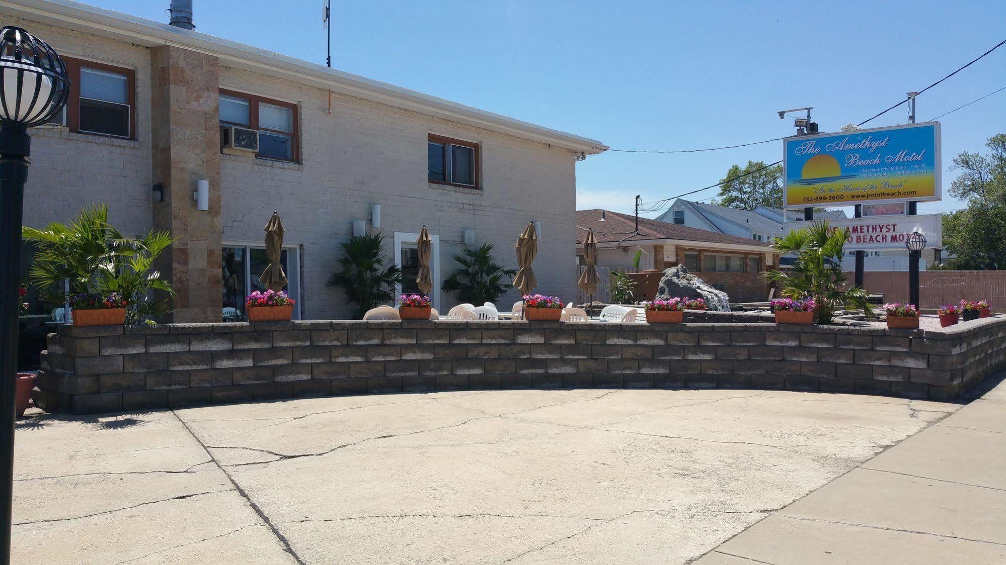 The Amethyst Beach Motel Point Pleasant Beach Exteriör bild
