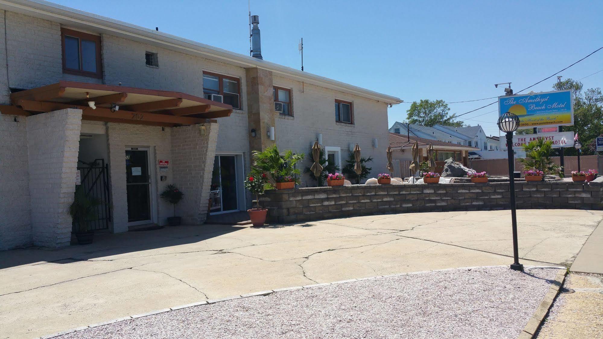 The Amethyst Beach Motel Point Pleasant Beach Exteriör bild